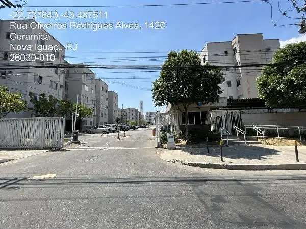 Imóvel em leilão - RUA OLIVEIROS RODRIGUES ALVES, N. 1476, Apto 102, BL 13, CERAMICA, NOVA IGUACU, RJ