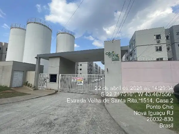 Imóvel em leilão - ESTRADA VELHA DE SANTA RITA, N. 1052, Apto 103, BLOCO 13, PONTO CHIC, NOVA IGUACU, RJ
