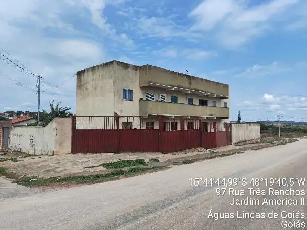 Imóvel em leilão - QUADRA 42, LOTE 08, N. S/N, Apto 203,, JARDIM AMERICA II, AGUAS LINDAS DE GOIAS, GO
