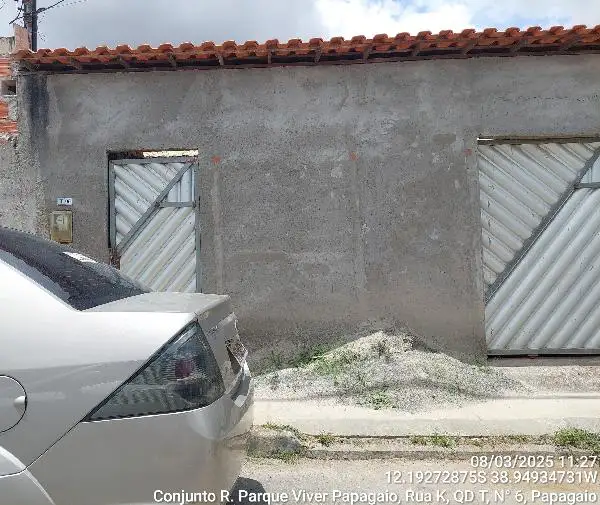 Imóvel em leilão - RUA K, N. S/N, LOTE 06, QUADRA T, CASA 06, PAPAGAIO, FEIRA DE SANTANA, BA