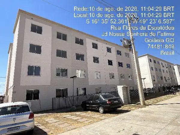 Leilão Extrajudicial de Apartamento em Goiânia - Rua Flores Daespatodia, N. Sn, Apto 301, Pav 03 Bl 13 Rua Flores da Espatodia, Residencial Flores do Cerrado, Goiania, Go