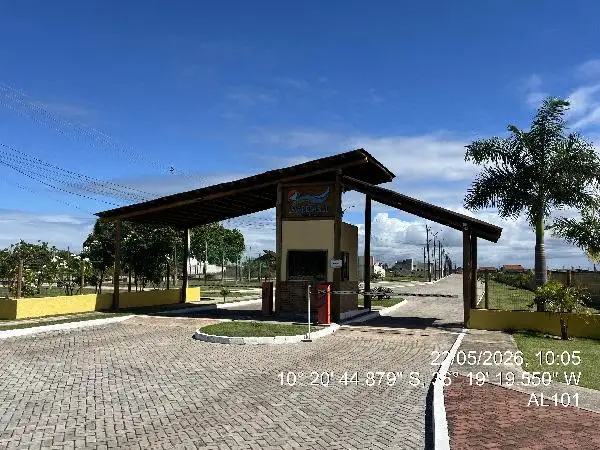 Leilão Extrajudicial de Terreno em Piaçabuçu - Alameda 101 Sul, N. Sn, Lt 10 Qd 05, Dis Pontal do Peba, Piacabucu, Al