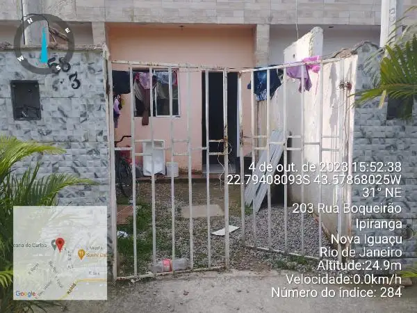 Imóvel em leilão - RUA TRES, N. 58, CS 04, LT 20, QD J, CABUCU, NOVA IGUACU, RJ
