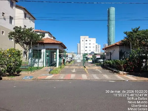 Imóvel em leilão - RUA DALLAS, N. 121, Apto 202, BL15 1 PAV, NOVO MUNDO, UBERLANDIA, MG