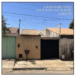 Imóvel em leilão - RUA 37, N. SN, LT 08 QD 62 CS 01, PARQUE ESTRELA DALVA IX, LUZIANIA, GO