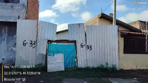 Imóvel em leilão - ALAMEDA TURMALINA, N. 6-33,, PARQUE SANTA EDWIGES, BAURU, SP
