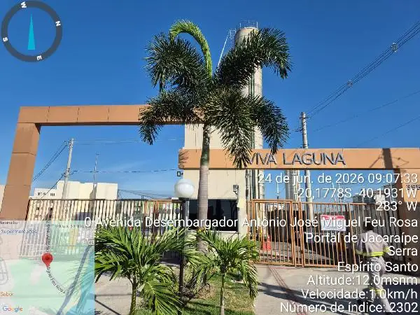 Imóvel em leilão - AV DESEMB ANTONIO JOSE MIGUEL FEU ROSA, N. 395, Apto 203, BL 12 VG 173 AREA 01A2B, PRAIA DA BALEIA, SERRA, ES