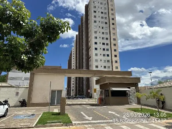 Imóvel em leilão - AVENIDA RADIALISTA EDSON LUIS DA SILVA, N. 5635, Apto 502, TORRE B (ANTIGA FERNANDO DA COSTA, TIJUCAL, CUIABA, MT