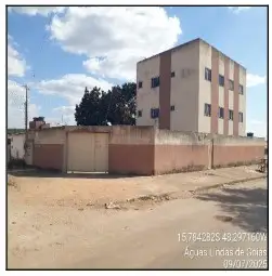 Imóvel em leilão - QUADRA 32, N. SN, Apto 201, LT 13 QD 32 RUA SUCUPIRA, JARDIM SANTA LUCIA, AGUAS LINDAS DE GOIAS, GO