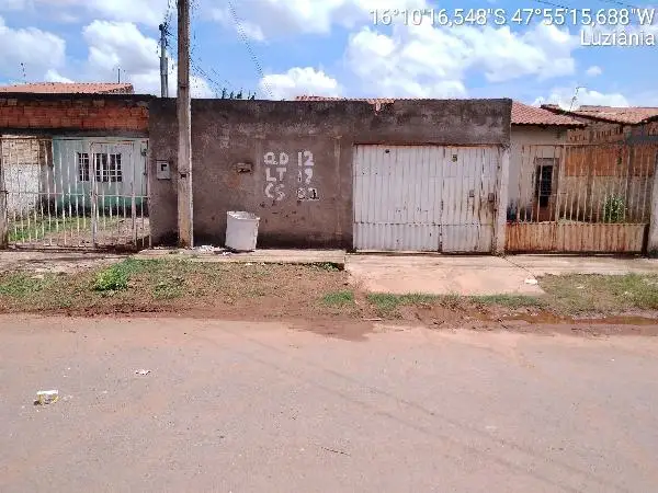 Imóvel em leilão - AVENIDA OSFAYA, N. SN, CS 02 QD 12 LT 19, CIDADE OSFAYA, LUZIANIA, GO