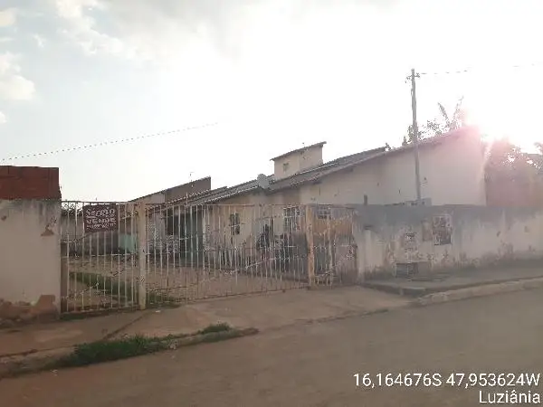 Imóvel em leilão - RUA CENTO E DOZE, N. SN, CS 02, LT 04, QD 541, PARQUE ESTRELA DALVA V, LUZIANIA, GO