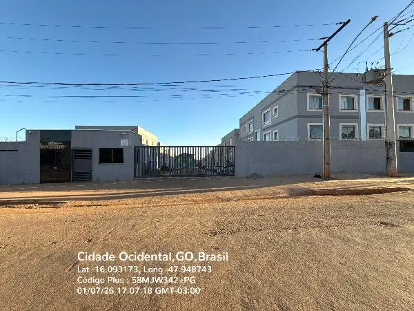 Imóvel em leilão - QUADRA 4, N. SN, Apto 103, BL L VG L103 LT 03 R RUI BARBOSA TÉRRE, MANSOES RECREIO MOSSORO, CIDADE OCIDENTAL, GO
