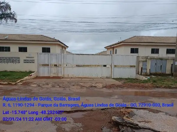 Imóvel em leilão - RUA 38, N. SN, Apto 102, BL H, LT 11, QD 85, CJ A, SETOR 11, PARQUE DA BARRAGEM SETOR 11, AGUAS LINDAS DE GOIAS, GO