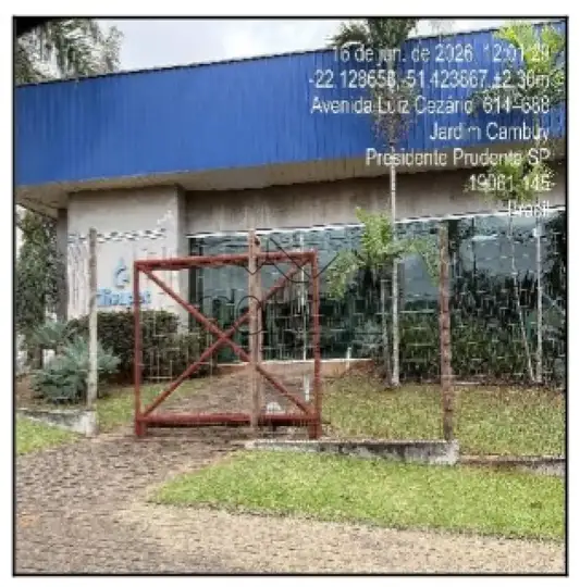 Terreno em leilão em Presidente Prudente