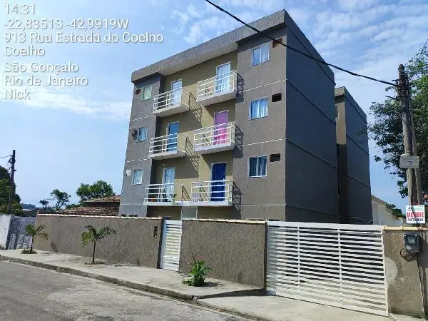 Imóvel em leilão - EST PASTOR EUCLYDES BENTO DO CARMO ESTEVES, N. 993, CS 02, COELHO, SAO GONCALO, RJ