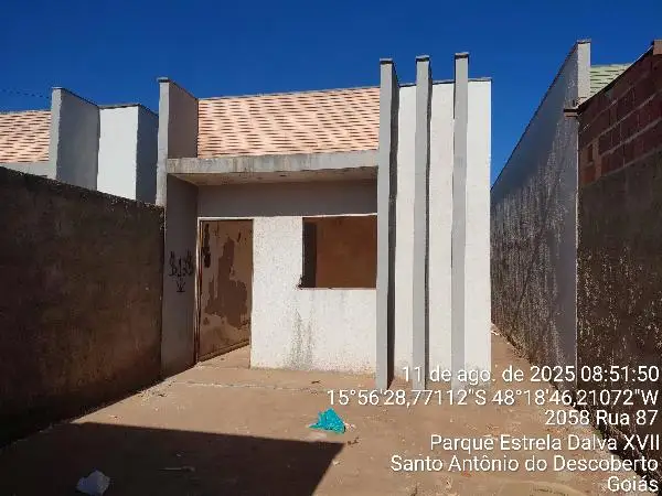 Imóvel em leilão - RUA 87, N. SN, QD 239, LT 04, PARQUE ESTRELA DALVA XVI, SANTO ANTONIO DO DESCOBERTO, GO