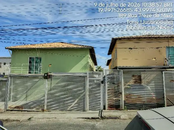 Imóvel em leilão - RUA TREZE DE MAIO,N. 122 CS03 QD 4B LT 7, DESM. LIDICE - CEP: 33930-525, RIBEIRAO DAS NEVES - MINAS GERAIS