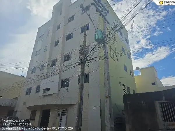 Imóvel em leilão - QUADRA 2, N. SN, Apto 201, 2° ANDAR  RUA A, SETOR OESTE, PLANALTINA, GO
