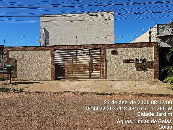 Imóvel em leilão - QUADRA 95, N. SN, Apto 102, LT 34, VIA DE ACESSO, CIDADE JARDIM, AGUAS LINDAS DE GOIAS, GO