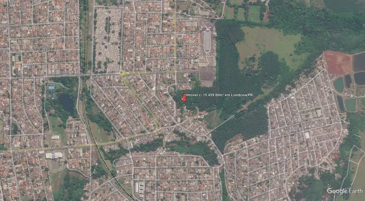 Terreno em leilão em Londrina