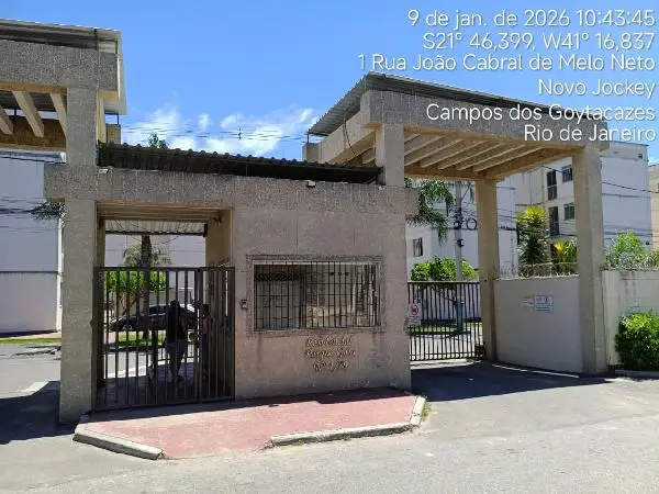 Imóvel em leilão - RUA JOAO CABRAL DE MELO NETO, N. 3, Apto 404, BL 08A, PARQUE NOVO JOCKEY, CAMPOS DOS GOYTACAZES, RJ