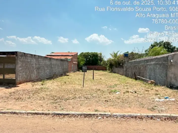 Terreno em leilão em Alto Araguaia