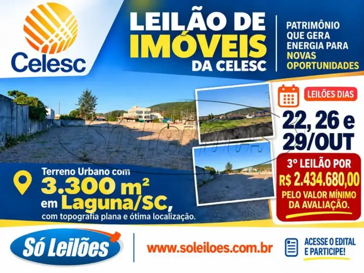 Terreno em leilão em Laguna