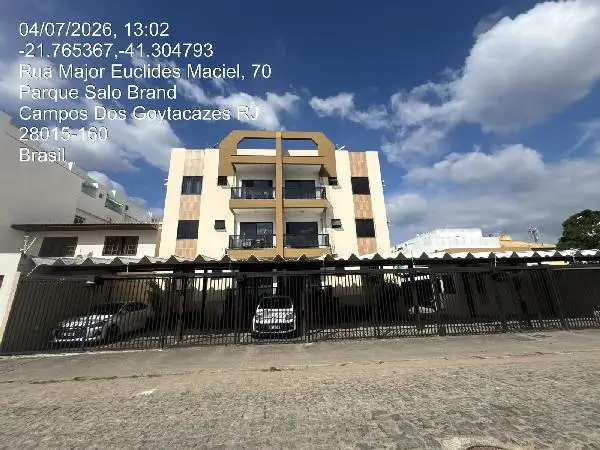 Imóvel em leilão - RUA MAJOR EUCLIDES MACIEL, N. 45, Apto 205, 2 PAV, PARQUE TURF CLUB, CAMPOS DOS GOYTACAZES, RJ