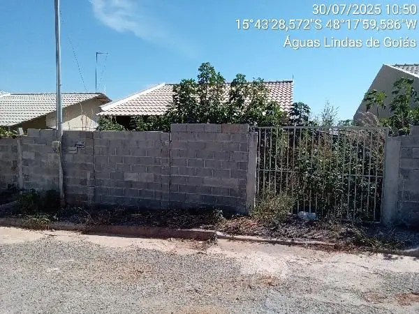 Imóvel em leilão - QD 38, N. SN,  R SAO LUIZ LT 05, JARDIM RECANTO, AGUAS LINDAS DE GOIAS, GO