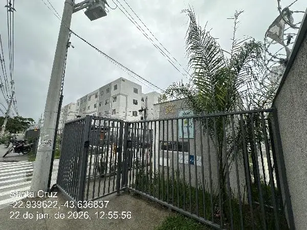 Imóvel em leilão - ESTRADA DE SANTA EUGENIA, N. 3200, Apto 105, BL 07, LT 01, SANTA CRUZ, RIO DE JANEIRO, RJ