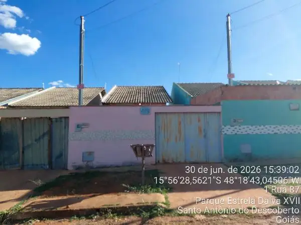 Imóvel em leilão - RUA 88, N. SN, LOTE 05B DA QUADRA 240, PARQUE ESTRELA DALVA XVI, SANTO ANTONIO DO DESCOBERTO, GO