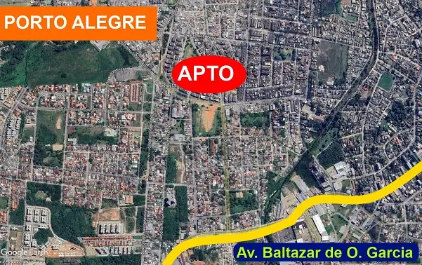 Apartamento em leilão em Porto Alegre