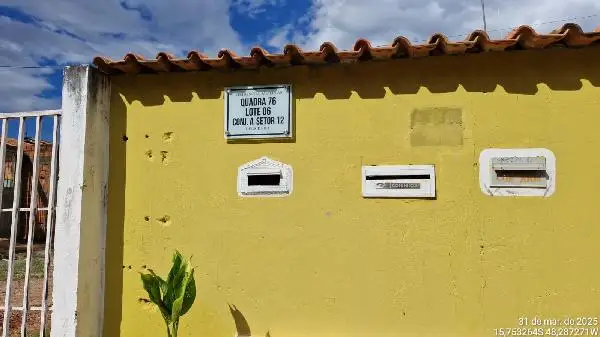 Imóvel em leilão - QUADRA 76 CONJUNTO A LOTE 06, N. SN, CS B, PARQUE DA BARRAGEM SETOR 12, AGUAS LINDAS DE GOIAS, GO