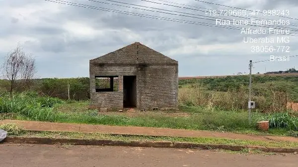 Imóvel em leilão - RUA IONE FERNANDES, N. SN, QD Y LT 34, ALFREDO FREIRE IV, UBERABA, MG