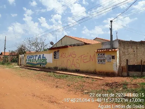 Imóvel em leilão - QUADRA 9, N. S/N, QD 09 LT 06 CS 05, MANSOES IMPERATRIZ, AGUAS LINDAS DE GOIAS, GO