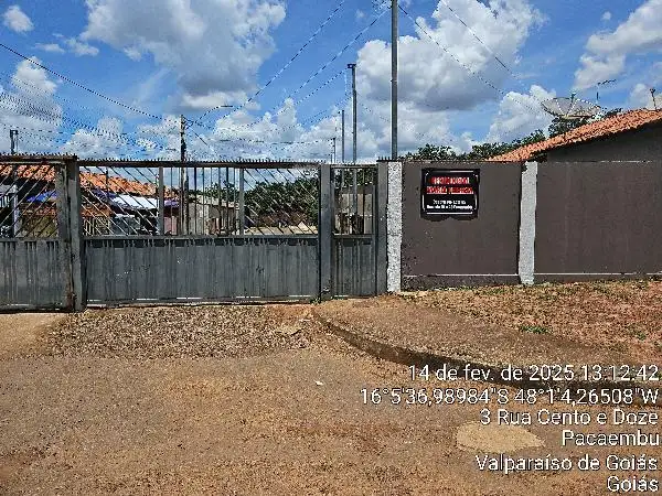 Imóvel em leilão - QUADRA 141, N. SN, CS 04, LT 09, PACAEMBU, VALPARAISO DE GOIAS, GO