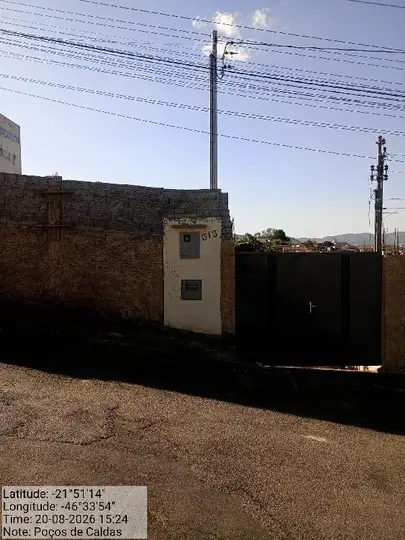 Leilão Extrajudicial de Casa em Poços de Caldas - Rua Guido Neofiti, N. 515, Lt 12 Qd 62, Conjunto Habitacional Pedro Afonso Junqu, Pocos de Caldas, Mg