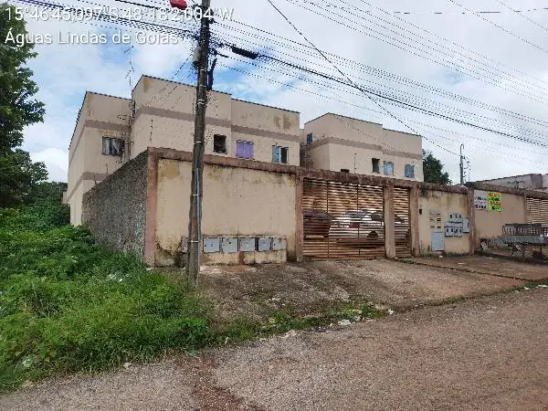 Imóvel em leilão - RUA MAROCA, N. SN, Apto 102, T - QD11 - LT 06 -VG02, JARDIM SANTA LUCIA, AGUAS LINDAS DE GOIAS, GO