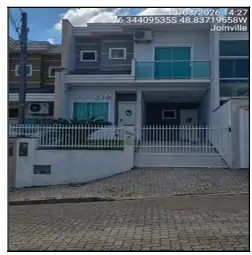 Imóvel em leilão - RUA WALDEMAR CERCAL, N. 380, CS 02 LT04 QD D, PETROPOLIS, JOINVILLE, SC