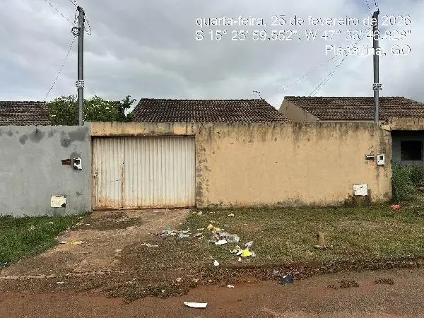 Imóvel em leilão - QUADRA 151, N. SN, LT 16, CASA 16A, RUA 46, SETOR AEROPORTO (BARROLANDIA), PLANALTINA, GO