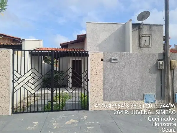 Imóvel em leilão - RUA JUVENAL SEMEÃO, N. 352, CASA B, PLANALTO DA GALILÉIA, HORIZONTE, CE