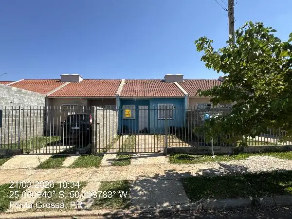 Imóvel em leilão - RUA JULIA DA SILVA RISSETI, N. 231, CS 11, NEVES, PONTA GROSSA, PR
