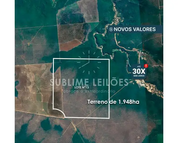 B) Lote nª 13 | Terreno de 1.948ha