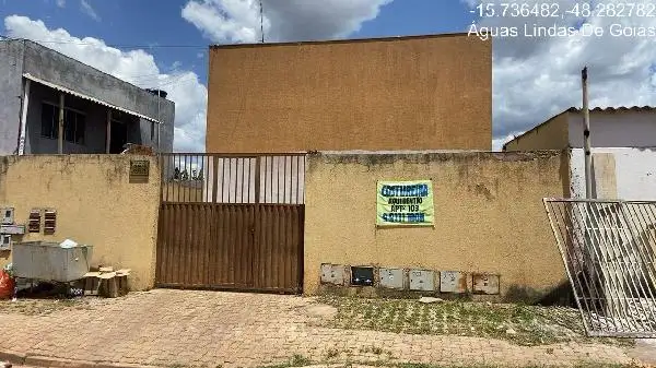 Imóvel em leilão - QUADRA QUADRA 3, N. SN, Apto 102, TÉRREO - LT 06 - QD 03, VIVENDAS PARAISO, AGUAS LINDAS DE GOIAS, GO