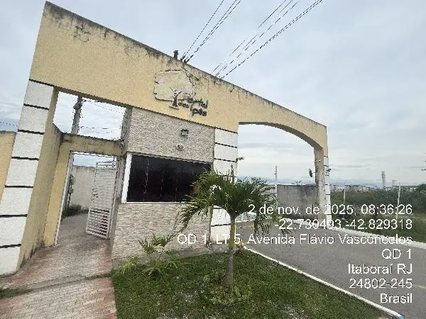 Imóvel em leilão - AVENIDA FLAVIO VASCONCELOS, N. 231, CS 05, QD B, AREA AD-04 (LT 04), VENDA DAS PEDRAS, ITABORAI, RJ