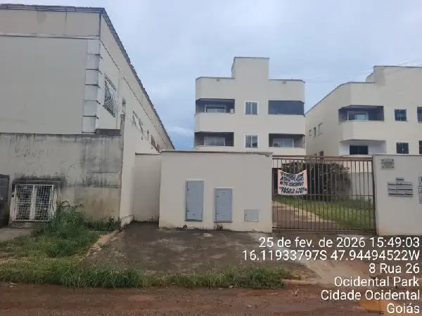Imóvel em leilão - QUADRA 6, N. SN, Apto 203, LT 08 PAV 01 VG 203 RUA 26, OCIDENTAL PARQUE, CIDADE OCIDENTAL, GO
