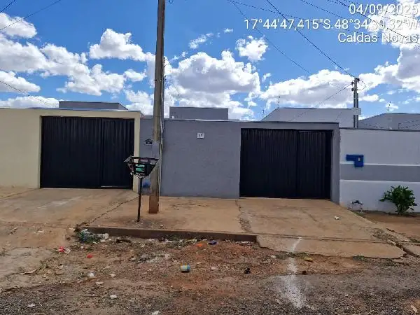Imóvel em leilão - RUA RC 29, N. 177, LT 30A QD 50, RESIDENCIAL RECANTO DE CALDAS, CALDAS NOVAS, GO