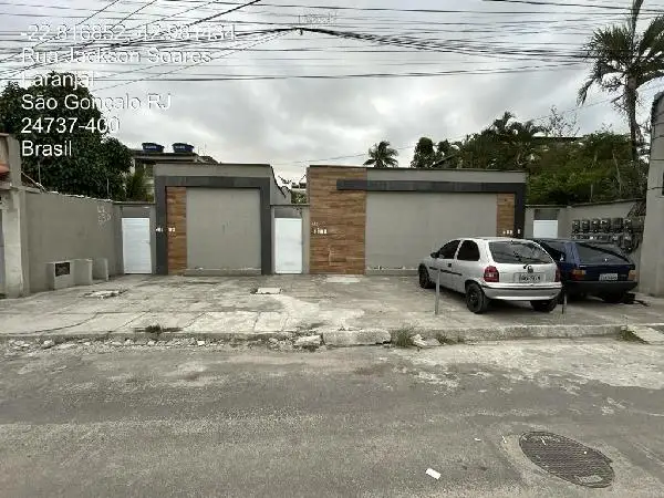 Imóvel em leilão - RUA EXPEDICIONÁRIO ALMIRO BERNARDO, N. 335, CS 07 PARTE LT 24 QD 16, LARANJAL, SAO GONCALO, RJ