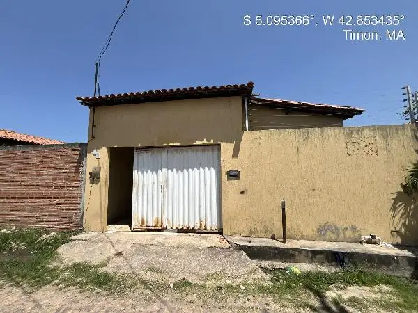 Leilão Extrajudicial de Casa em Timon - Beco 01, N. 81, Qd 27 Lt 10, Bela Vista