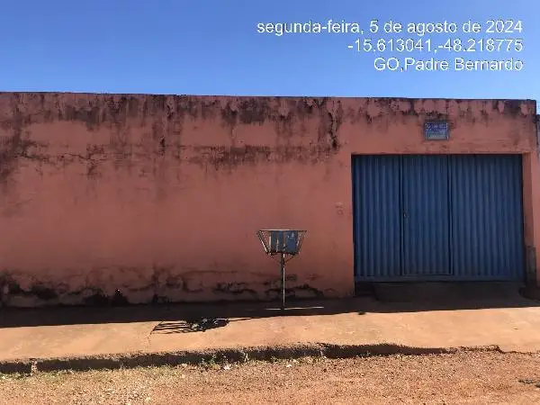 Imóvel em leilão - RUA 5, N. 1853, QD 41, LT 23, OURO VERDE, PADRE BERNARDO, GO